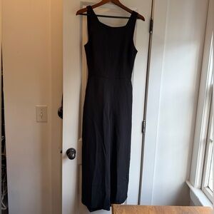 Wilfred Aritzia Black Open Back Lightweight Jumper